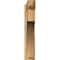 Ekena Millwork Westlake Craftsman Rough Sawn Outlooker, Western Red Cedar, 6"W x 32"D x 32"H OUT06X32X32WTL04RWR - alternate 3